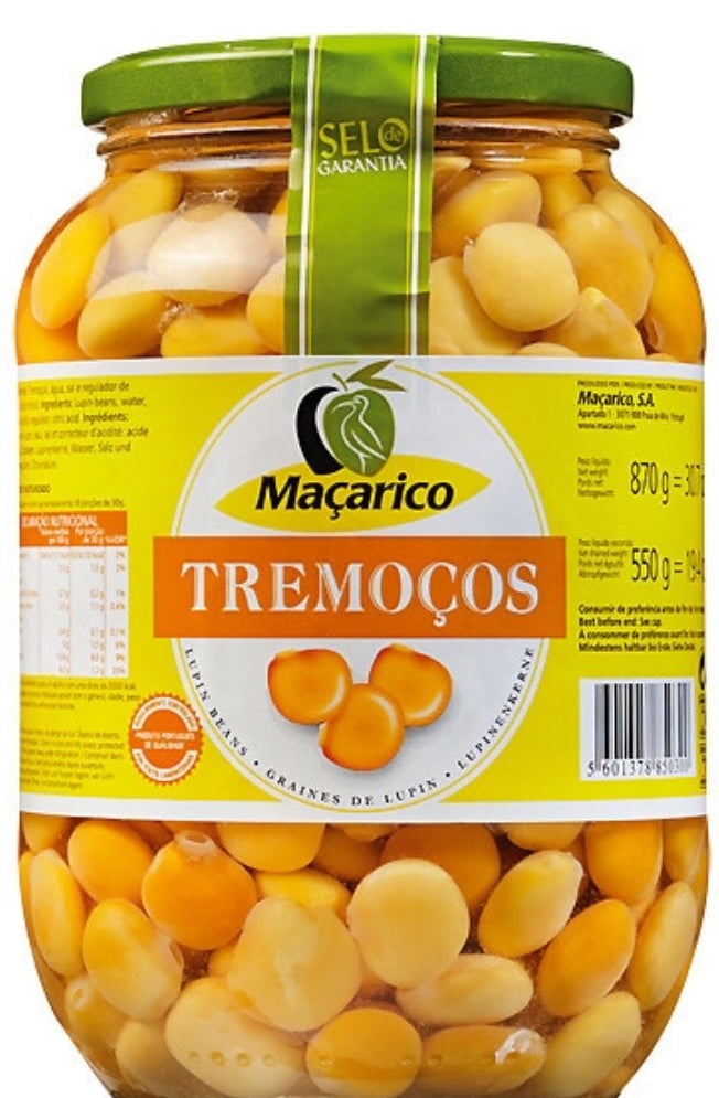 Tremoço Maçarico 870gr Frasco